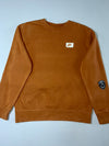 Nike Swoosh Patch Burnt Orange Crewneck Sweatshirt (M)