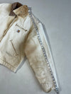 Vintage Carhartt Cream  Detroit Work Jacket (2XL)
