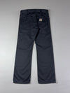 Carhartt Black Straight-Leg Workwear Pants (W:34) (L:41)