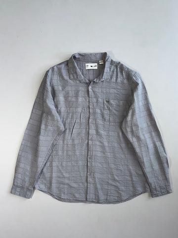 The Bear House Textured Check Button(2Xl)