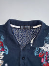 Big Train Osaka Lü Fengxian Embroidered Long Sleeve Polo – Navy (2XL)