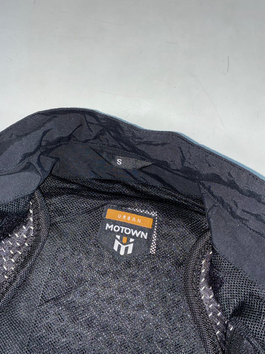 Motown Urban Mesh Riding Jacket – Black – Reflective Padded (XS)