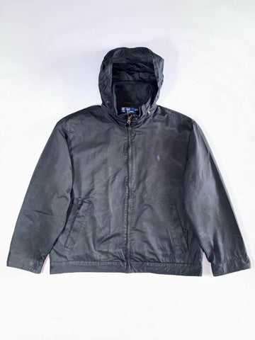 Polo by Ralph Lauren Harrington Hooded Jacket (Black) – Size (2XL/3XL)