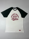 Dickies “Original Brand 1922” Raglan Tee – White/Black (L)