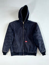 Dickies Navy Hooded Quilt Lined Canvas Work Jacket (L)