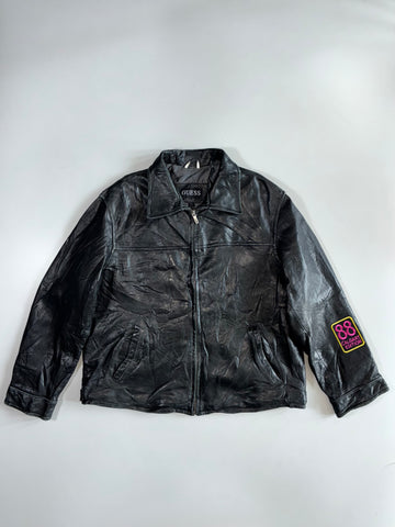 Guess Premium Original Leather Jacket (XL)