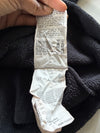 Champion Black Fleece Quarter-Zip Hoodie with Script Logo (2XL)