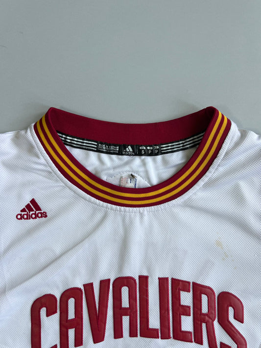 Adidas Swingman Kyrie Irving #2 Cleveland Cavaliers NBA Finals White Basketball Jersey (M)