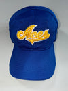 Vintage Aces Royal Blue Mesh Baseball Cap (Adjustable)