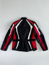 Roleff Racewear Black/Red/White Motorcycle Jacket Padded (M)