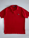 Polo Ralph Lauren Vintage Polo Shirt Embroidered Polo Player Logo Red (XL)