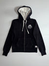 Roots Athletic Goods Canada Sherpa-Lined Zip Hoodie – Black (S)