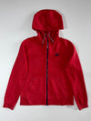 Nike Tech Fleece Hoodie – Nike Full Zip Hoodie Red  (S/M)