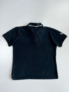 Big Train Osaka Japanese Dual Flame Oni Kanji Embroidered Black T-Shirt (XL)