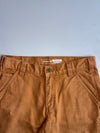 Carhartt Relaxed Fit Carpenter Duck Canvas Pants Brown (W:30) (L:40)