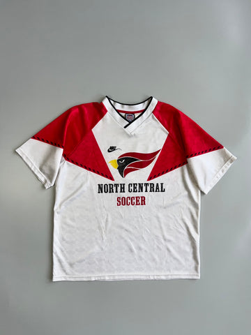 Vintage 90s Nike North Central Cardinals Soccer Jersey (2XL)