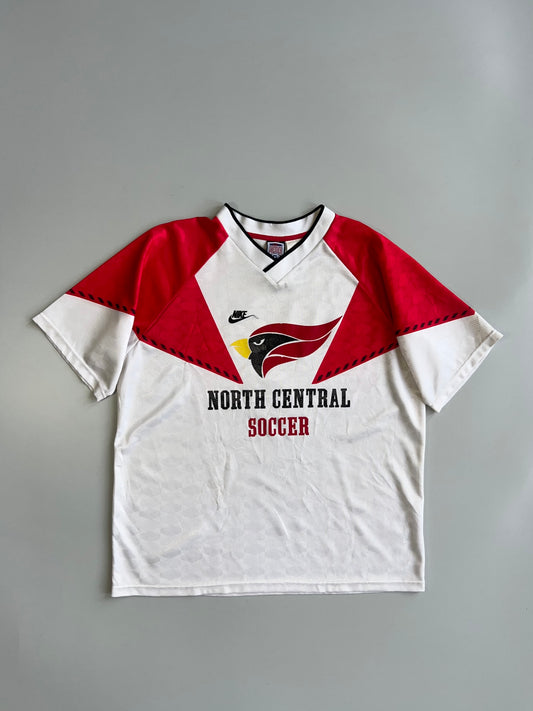 Vintage 90s Nike North Central Cardinals Soccer Jersey (2XL)