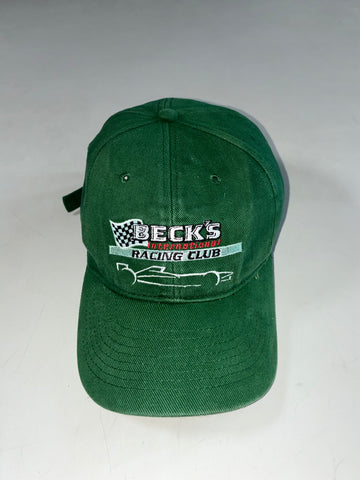Beck’s International Racing Club Embroidered Green Cap – Motorsport Promo (Adjustable)