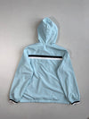 Y2K Reebok Sky Blue Hooded Windbreaker Jacket (M)