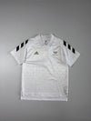 Adidas x Mo Salah | White Gold Jacquard Football Jersey | (XS)