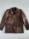 League XIV Trophy Leather Field Jacket (Xl)