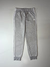 Adidas Heather Grey 3-Stripes Fleece Joggers (W:32) (L:41)