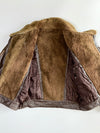 Vera Pelle Premium Original Leather Jacket (Furr Inside) (M)