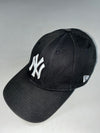 New Era 9FORTY NY Yankees Classic Black Cotton Cap (Adjustable)