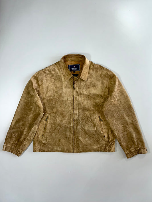 Newport Harbour Premium Original Sued Leather Jacket (XL)