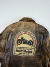 R.B.C. Legend Real Leather International Motor Racing Jacket (L/XL)