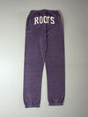 Roots Purple Heather Sweatpants – Beaver Logo (W:26) (L:40)