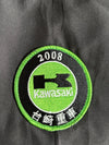Kawasaki Racing Track Jacket – Black & Green (Motorsport Windbreaker) (XL)