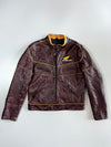 Honda Wings Vintage Pure Leather Moto Jacket (M)