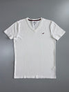 Hollister | V-Neck Tee | White (M/L)