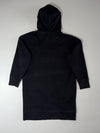 Vintage Tommy Jeans Black Flag Logo Hoodie Dress Women's (M/L)