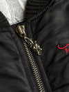 Vintage Ed Hardy by Christian Audigier “Death Before Dishonor” Embroidered Bomber Jacket (M)