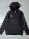 Adidas Black Piped Pullover Hoodie (M)