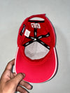 Marc Márquez #93 Official MotoGP Cap – Red & Grey, Cartoon Rider Graphic (Adjustable)