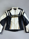 Vintage Ixon “Fulgura” Women’s Leather Motorcycle Jacket (Paded)(S)