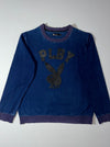 Playboy “PLBY” Bunny Logo Sweatshirt – Navy (L)