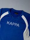 Kappa Blue Performance Sports Training Jersey T-Shirt (L)