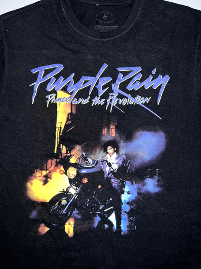 !       PURPLE RAIN PRINCE AND THE REVOLUTION T-Shirt Size - (L)