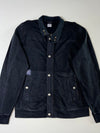 C.P. Company Black Snap Zip Jacket – Knit Collar (XL)