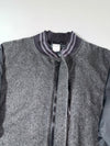 Nike Sportswear Varsity Wool Bomber Jacket Grey/Black (XL)