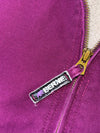 Berne Youth Plum Purple Sherpa-Lined Duck Canvas Hooded Jacket  (XL)
