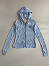 Roots Canada | Blue Marled Zip-Up Hoodie (XS)