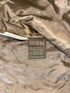 Guess Washed Cotton Multi-Pocket Full-Zip Field Jacket with Graphic Lining (M/L)
