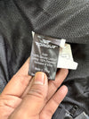 Vintage Torque Genuine Leather With Reflective Piping Moto Racing Jacket (Paded)(L)