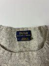 Polo Ralph Lauren Heather Grey Cable Knit Sweater Women’s      (S/M)