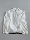 Allforyou White Lightweight Zip-Up Windbreaker Jacket (L)